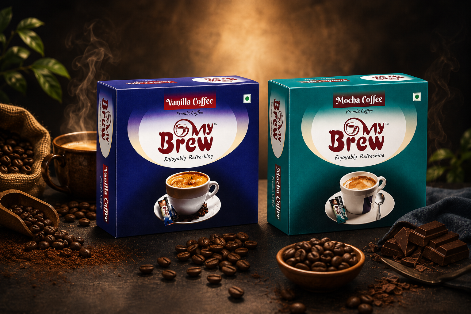 The coffee side