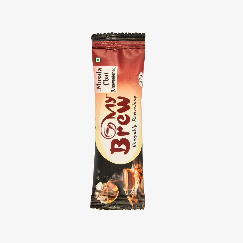My Brew Unsweetened Masala Chai Premix Sachets