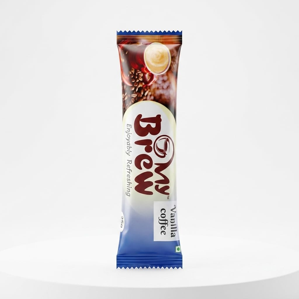 My Brew Vanilla Instant Coffee Premix Sachets