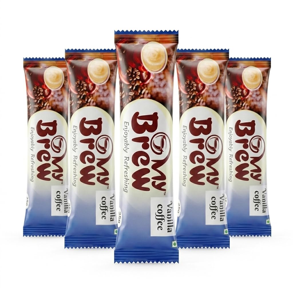 My Brew Vanilla Instant Coffee Premix Sachets