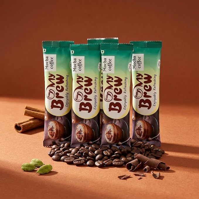 My Brew Mocha Instant Coffee Premix Sachets