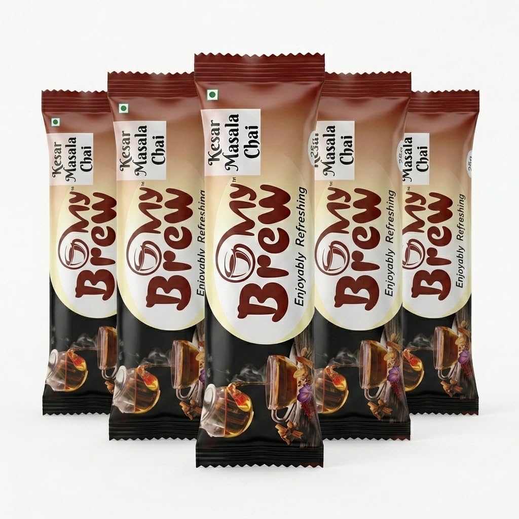 My Brew Kesar Masala Chai Premix Sachet