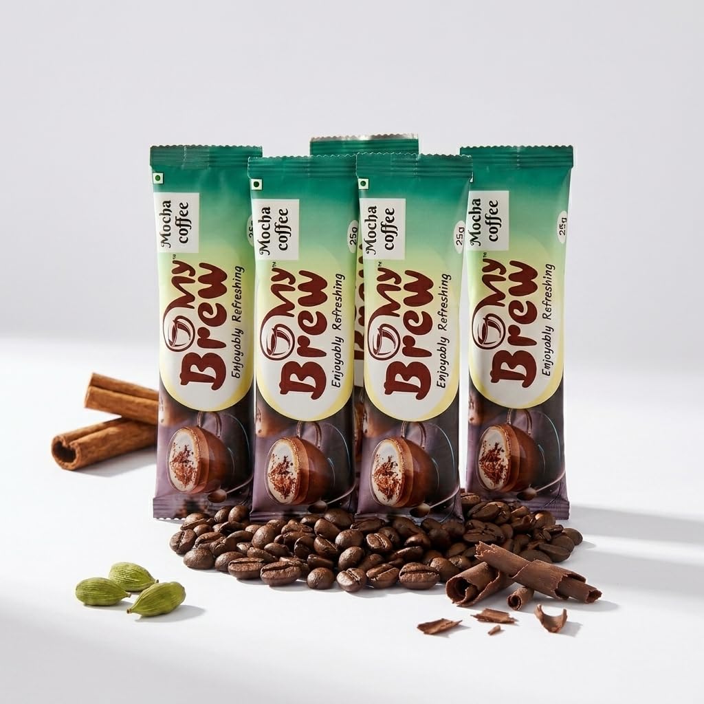 My Brew Mocha Instant Coffee Premix Sachets