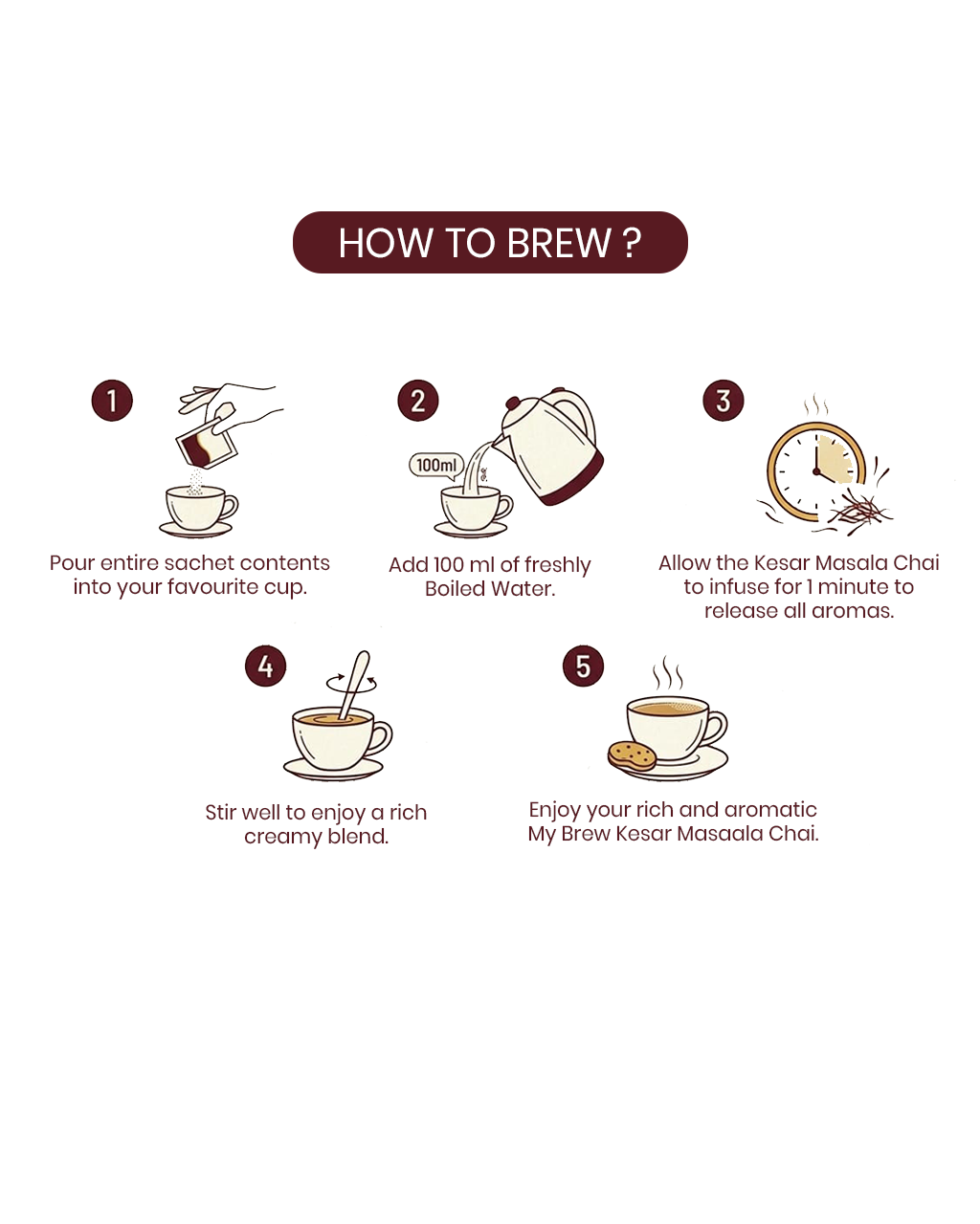 My Brew Kesar Masala Chai