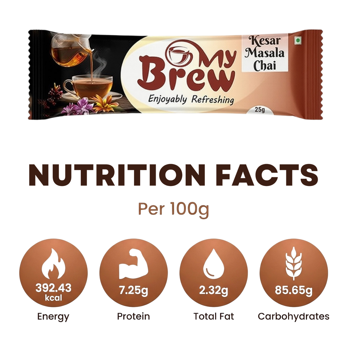 My Brew Kesar Masala Chai Pack of 5