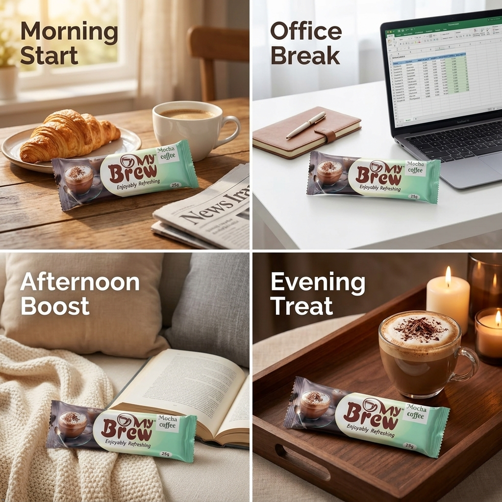 My Brew Mocha Coffee Pack of 12