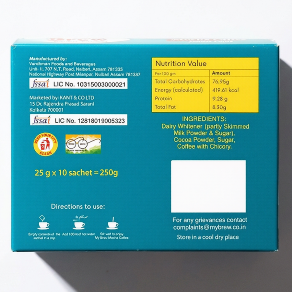 My Brew Mocha Coffee Pack of 10
